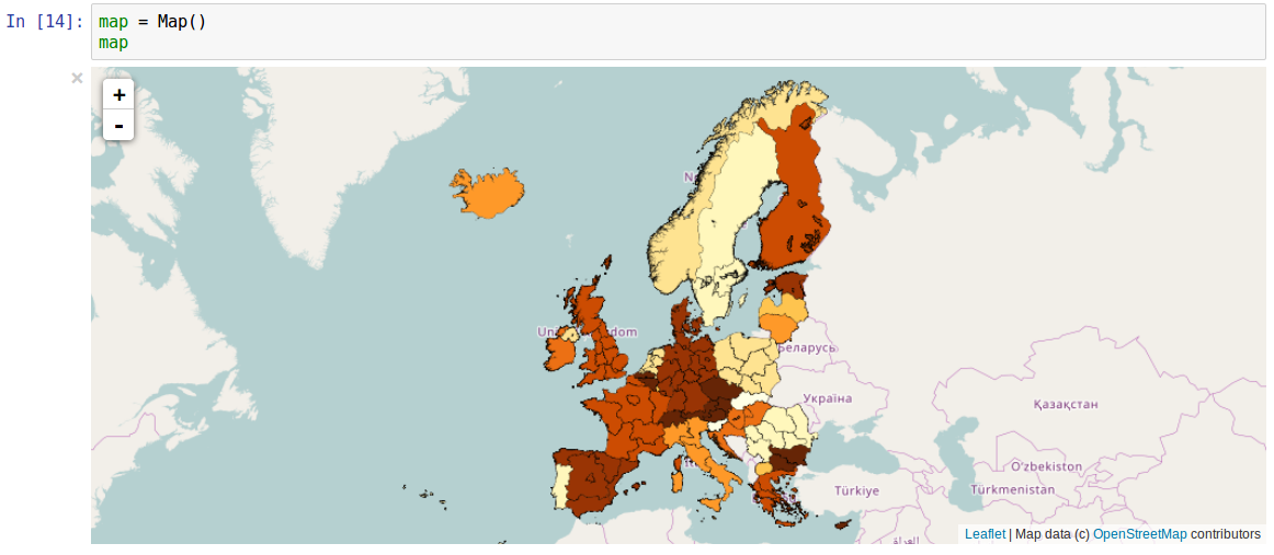 Using distinct colors for categorical attributes in vector data